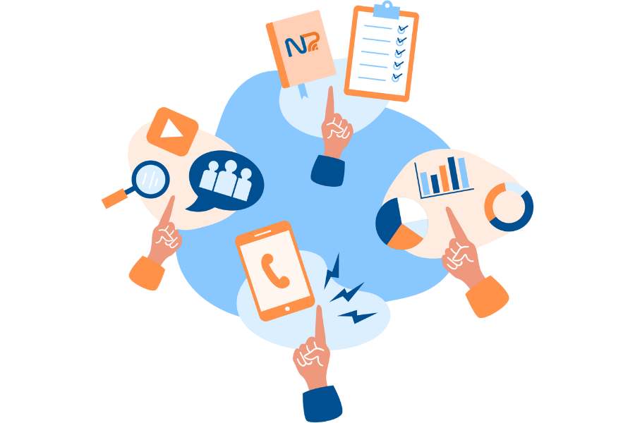 Door jouw expertise als VA duidelijk te bepalen weet NP perfect waarvoor je inzetbaar bent